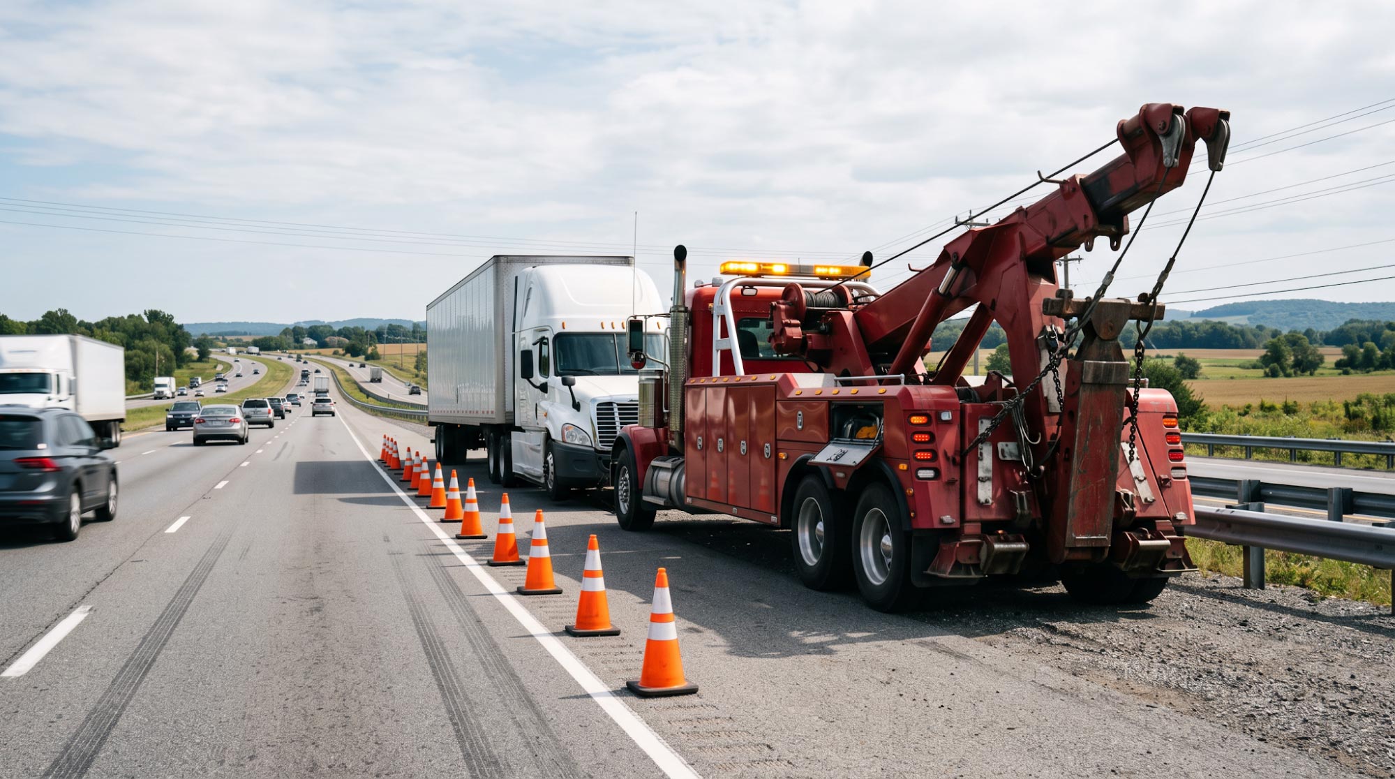 Cornelius Wrecker Heavy Duty Towing